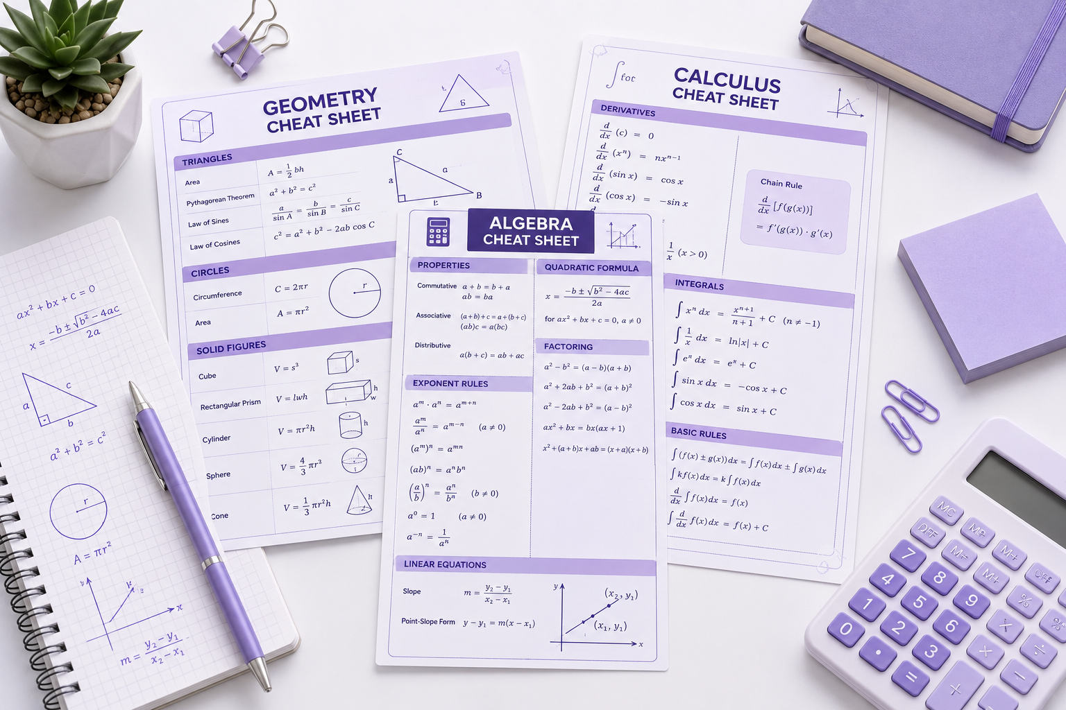 Cheat Sheets